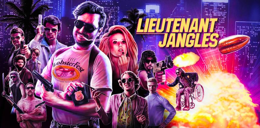 LIEUTENANT JANGLES: Aussie Action Crime Satire Out Now on Blu-ray And VHS